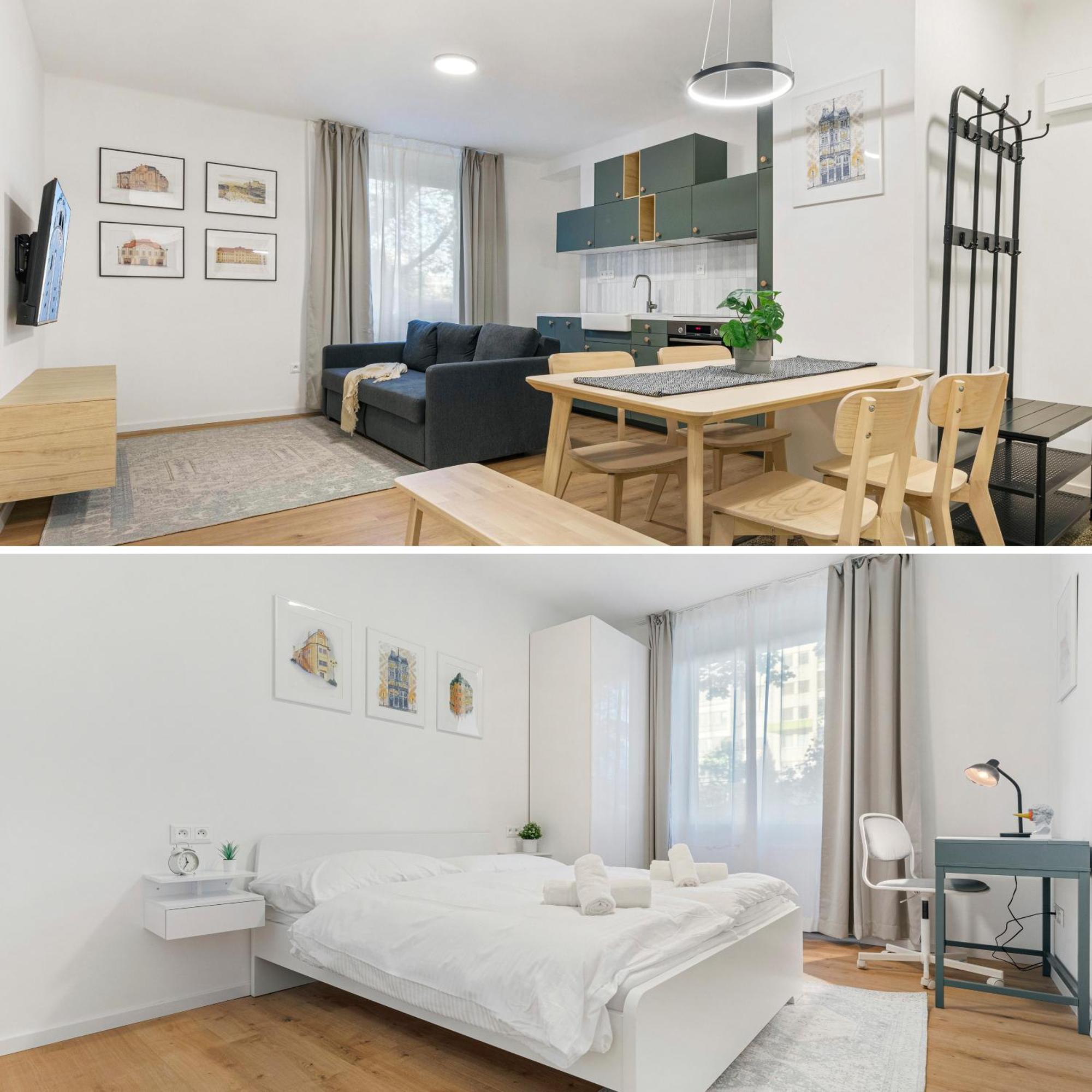 Bratislava Touch 2 Bedroom Apt Kültér fotó